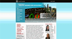 Desktop Screenshot of gendev.cornell.edu