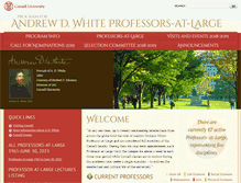 Tablet Screenshot of adwhiteprofessors.cornell.edu