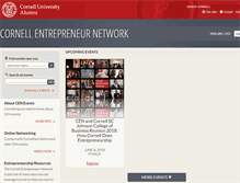 Tablet Screenshot of cen.cornell.edu