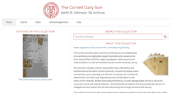 Desktop Screenshot of cdsun.library.cornell.edu