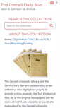 Mobile Screenshot of cdsun.library.cornell.edu