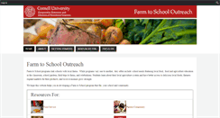 Desktop Screenshot of farmtoschool.cce.cornell.edu