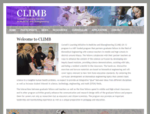 Tablet Screenshot of climb.bme.cornell.edu