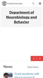 Mobile Screenshot of nbb.cornell.edu