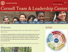 Tablet Screenshot of ctlc.cornell.edu