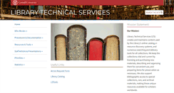 Desktop Screenshot of lts.library.cornell.edu
