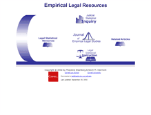 Tablet Screenshot of empirical.law.cornell.edu