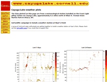 Tablet Screenshot of cayugalake.cornell.edu