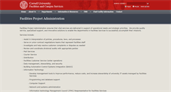 Desktop Screenshot of operations.fs.cornell.edu