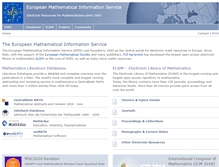 Tablet Screenshot of emis.library.cornell.edu