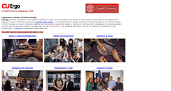 Desktop Screenshot of ergo.human.cornell.edu
