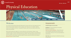 Desktop Screenshot of pe.cornell.edu