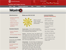 Tablet Screenshot of maximo.fs.cornell.edu