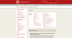 Desktop Screenshot of osp.cornell.edu