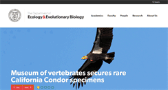 Desktop Screenshot of ecologyandevolution.cornell.edu