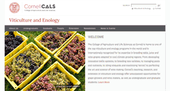 Desktop Screenshot of grapesandwine.cals.cornell.edu