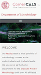 Mobile Screenshot of micro.cornell.edu