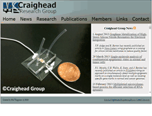 Tablet Screenshot of hgc.cornell.edu