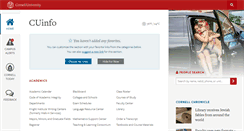 Desktop Screenshot of cuinfo.cornell.edu
