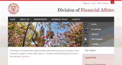 Desktop Screenshot of dfa.cornell.edu