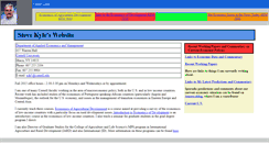 Desktop Screenshot of kyle.aem.cornell.edu