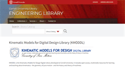 Desktop Screenshot of kmoddl.library.cornell.edu