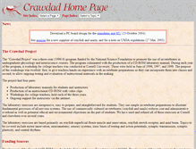 Tablet Screenshot of crawdad.cornell.edu