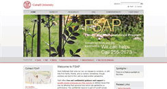 Desktop Screenshot of fsap.cornell.edu