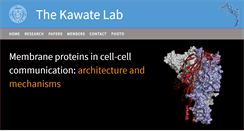 Desktop Screenshot of kawatelab.vet.cornell.edu