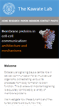 Mobile Screenshot of kawatelab.vet.cornell.edu
