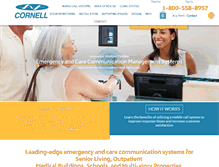 Tablet Screenshot of cornell.com
