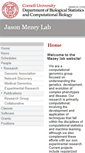 Mobile Screenshot of mezeylab.cb.bscb.cornell.edu
