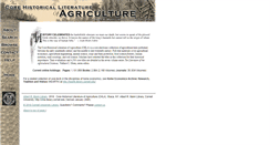Desktop Screenshot of chla.mannlib.cornell.edu