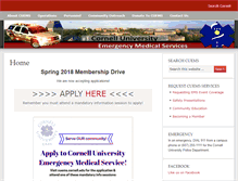 Tablet Screenshot of cuems.cornell.edu