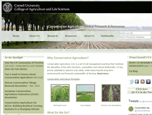 Tablet Screenshot of conservationagriculture.mannlib.cornell.edu