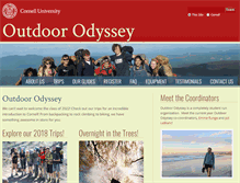 Tablet Screenshot of odyssey.coe.cornell.edu