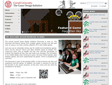 Tablet Screenshot of gdiac.cis.cornell.edu