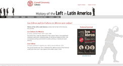 Desktop Screenshot of izquierda.library.cornell.edu