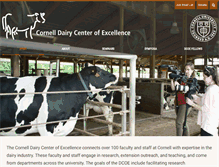 Tablet Screenshot of dairy.cornell.edu