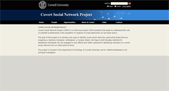 Desktop Screenshot of csnp.soc.cornell.edu