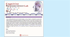 Desktop Screenshot of cnl.psych.cornell.edu