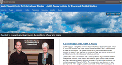 Desktop Screenshot of pacs.einaudi.cornell.edu