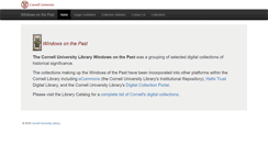 Desktop Screenshot of cdl.library.cornell.edu