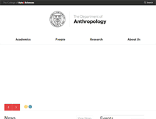 Tablet Screenshot of anthropology.cornell.edu