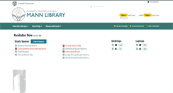 Desktop Screenshot of mannlib.cornell.edu