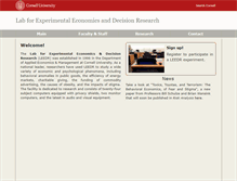 Tablet Screenshot of leedr.cornell.edu