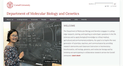 Desktop Screenshot of mbg.cornell.edu