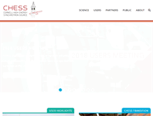 Tablet Screenshot of chess.cornell.edu