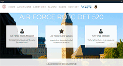 Desktop Screenshot of afrotc.cornell.edu