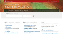 Desktop Screenshot of engineering.library.cornell.edu